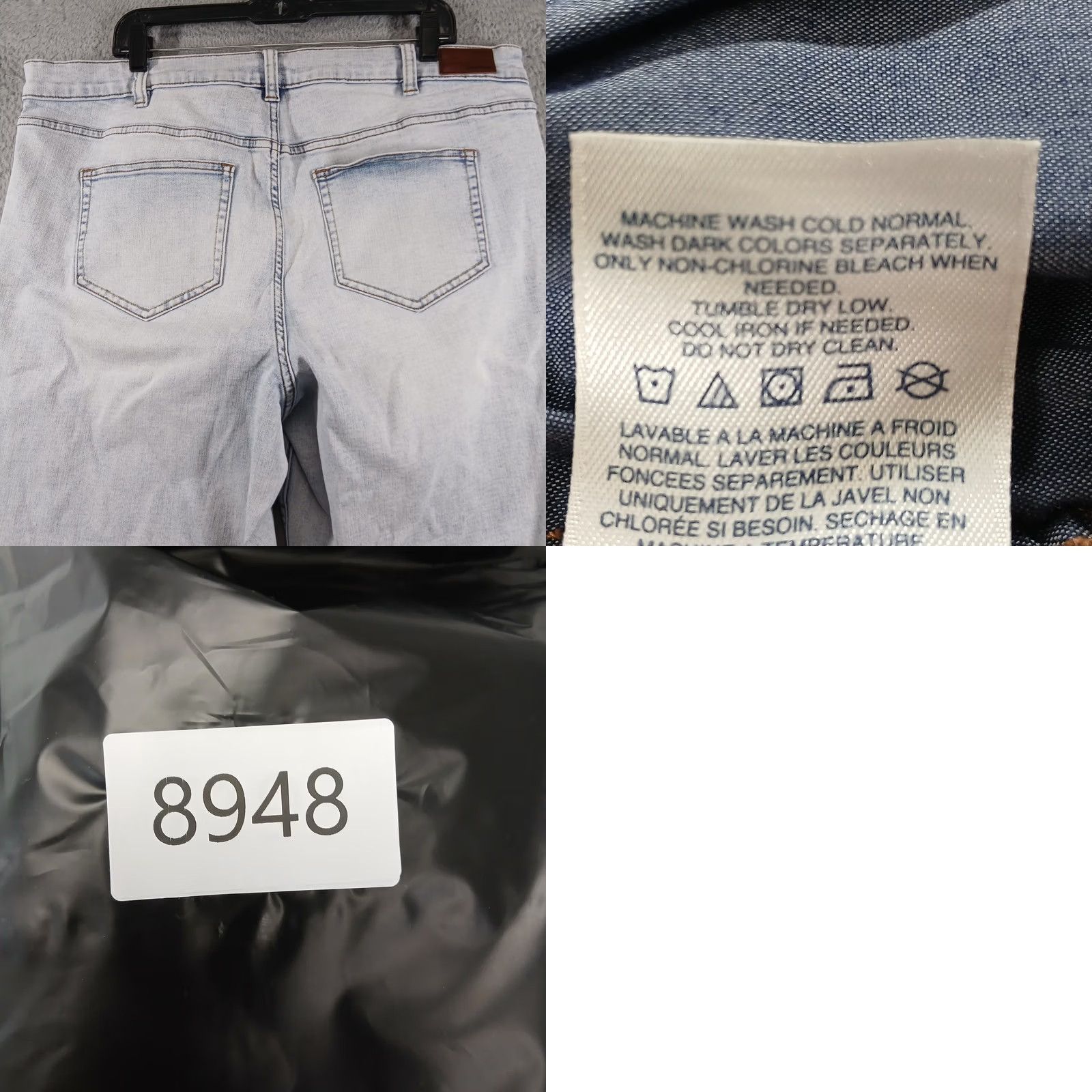 Lands' End VINTAGE? Lands' End High Rise Slim Ankle Jeans Light Wash Stretch Plus Size 20W Women Denim 5-Pocket 26in Inseam Size 42" / US 20 - 8 Thumbnail