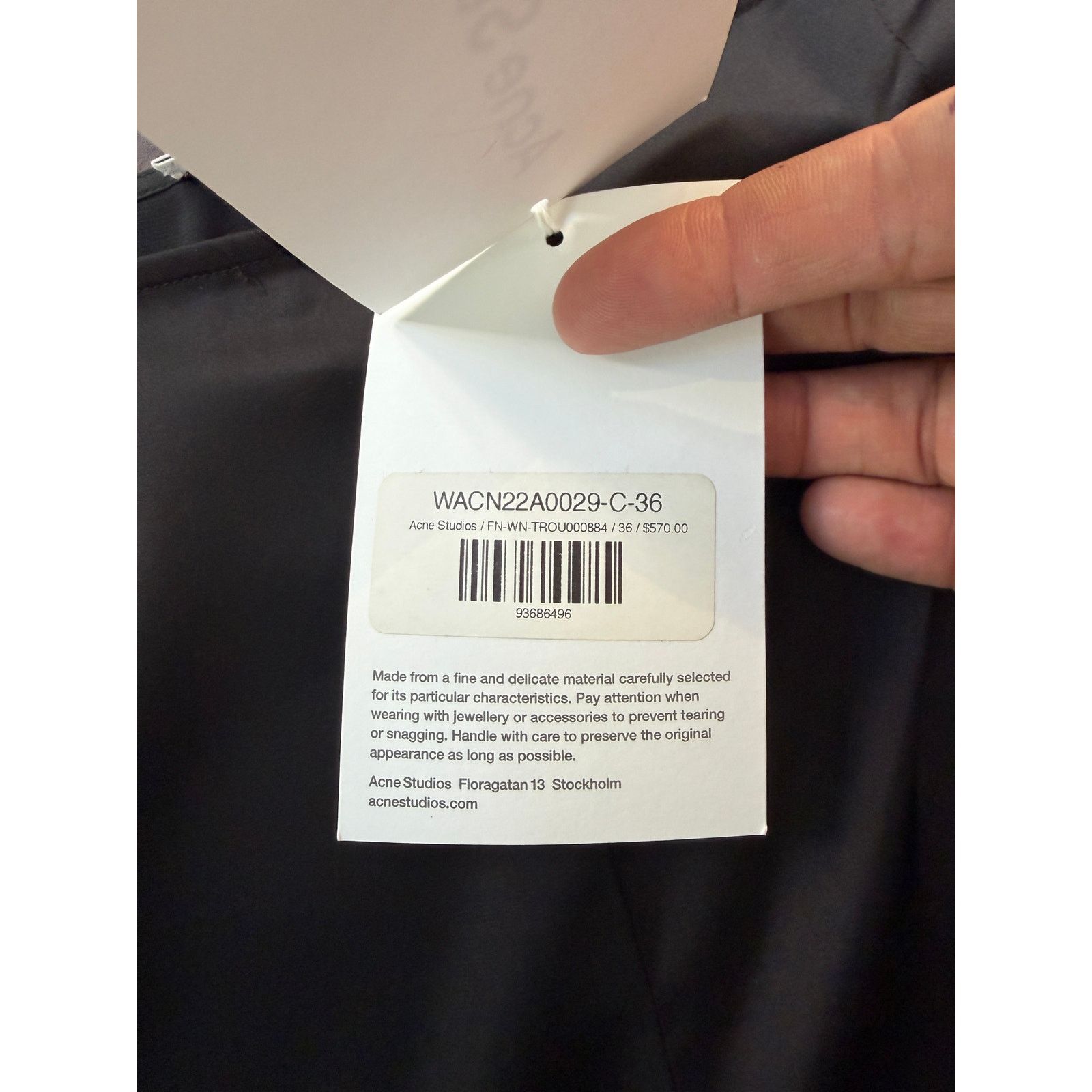 Acne Studios Acne Studios Flared Satin Pants Size 25" / US 0 / IT 36 - 6 Thumbnail
