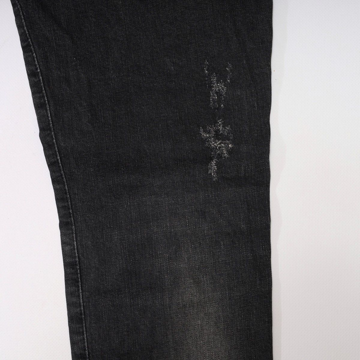 Dolce & Gabbana Dolce Gabbana Slim Grey Denim Jeans Distressed Size US 34 / EU 50 - 18 Thumbnail