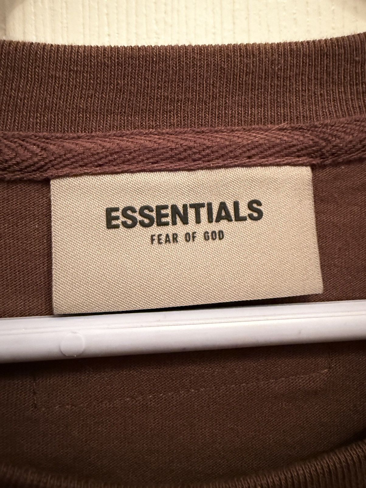 Essentials Fear of God Essentials Brown Tee Size US S / EU 44-46 / 1 - 3 Thumbnail