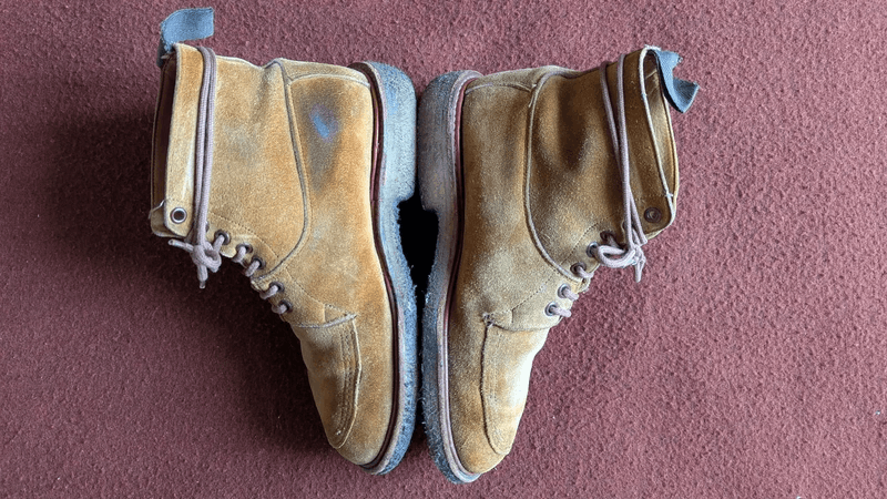 Tricker's Trickers Leo reverse kudu leather Size US 7 / EU 40 - 8 Thumbnail
