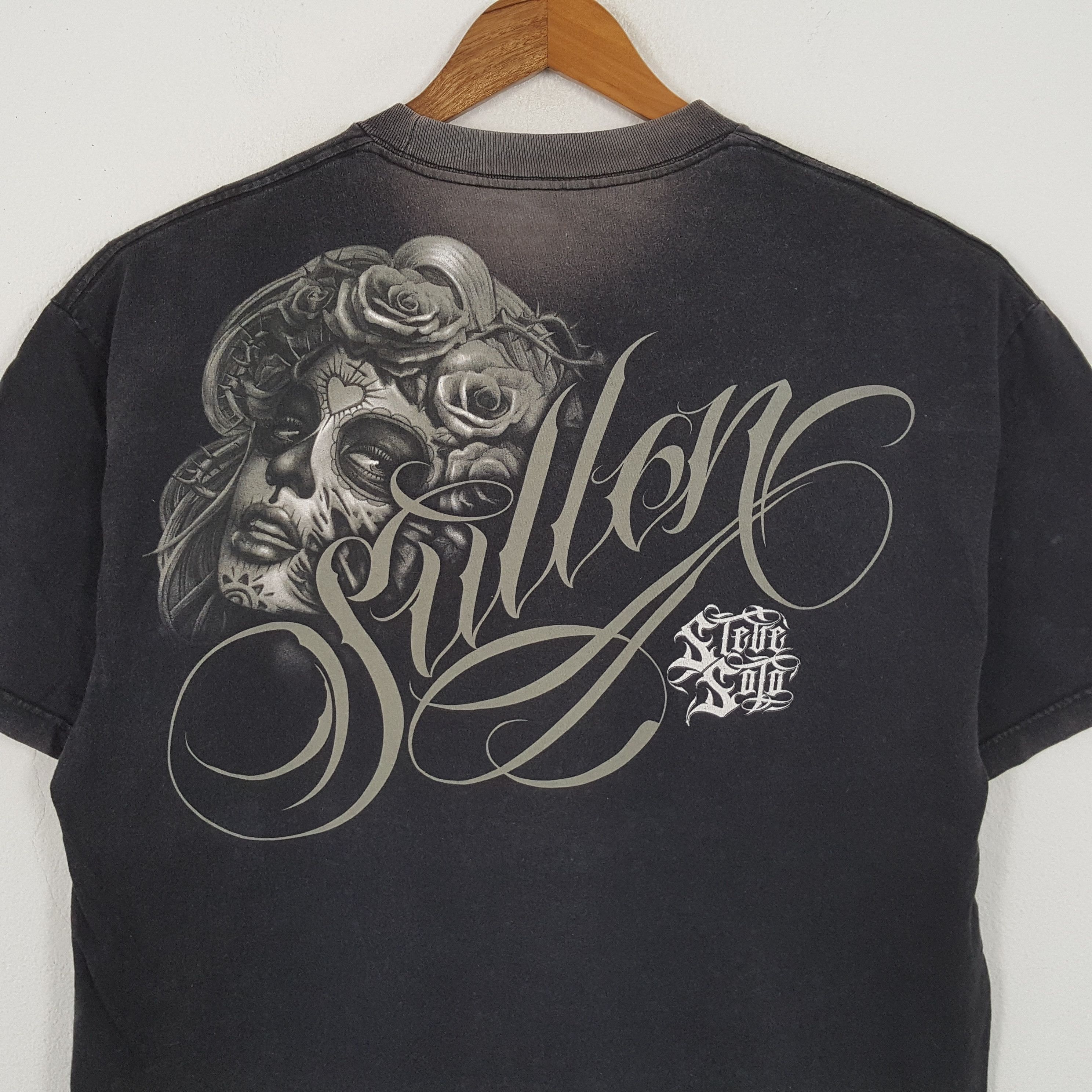 Vintage Vintage SULLEN ART American Japanese Fashion Style T-Shirts Size US XL / EU 56 / 4 - 4 Thumbnail