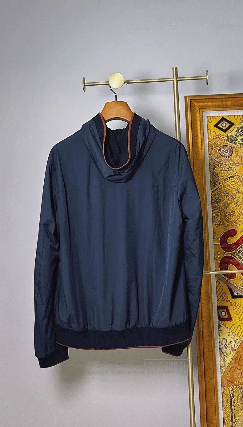 Loro Piana Loro Piana Bomber Jacket with Cashmere Lining. Size US XXL / EU 58 / 5 - 3 Thumbnail