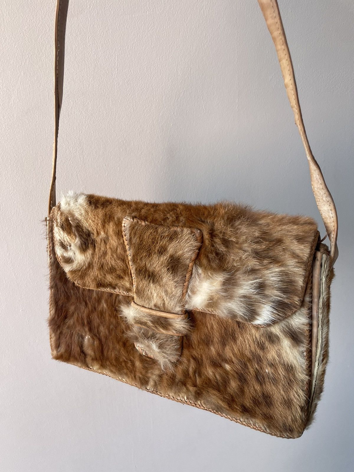 Vintage Vintage fur bag Size ONE SIZE - 7 Thumbnail