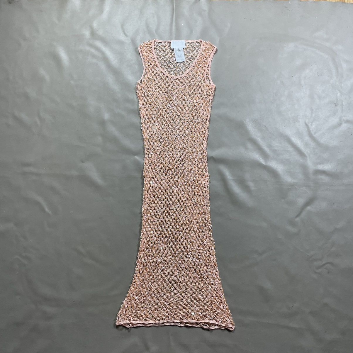 Designer × Dolce & Gabbana DOLCE & GABANNA PINK SEQUINS SLEEVELESS DRESS Size M / US 6-8 / IT 42-44 - 1 Thumbnail