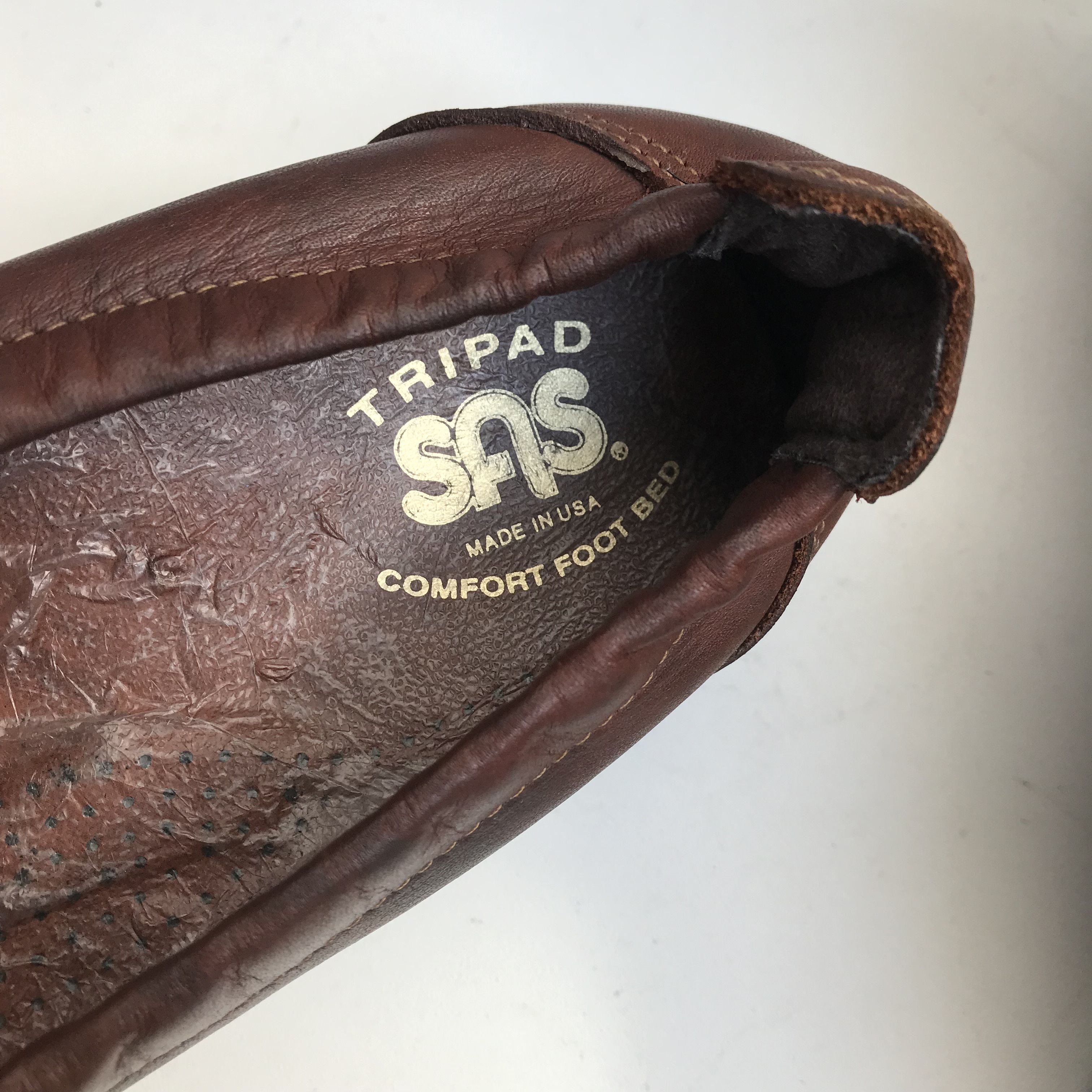 SAS Vintage American Loafer SAS made in Usa Weave penny loafer Size US 6 / IT 36 - 10 Thumbnail