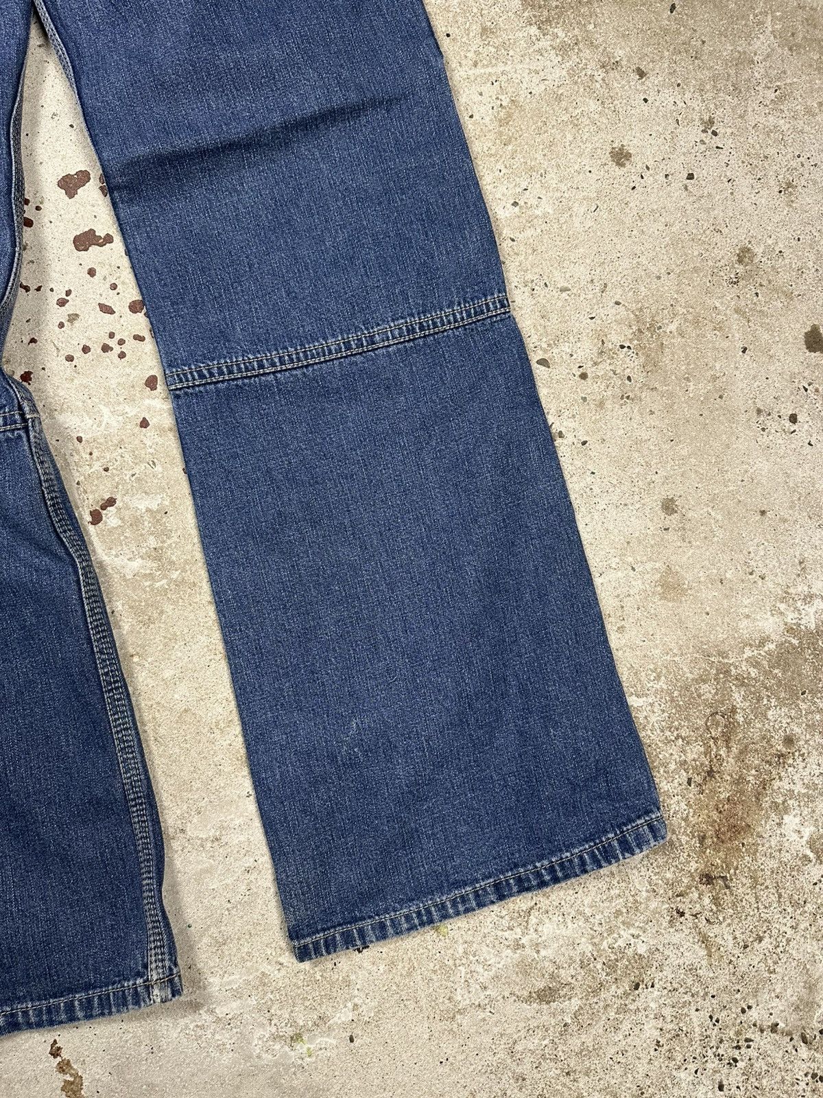 Carhartt × Lee × Vintage Vintage 90s Lee Workwear Flare Boot Cut Denim Pants Rare Size US 29 - 12 Thumbnail