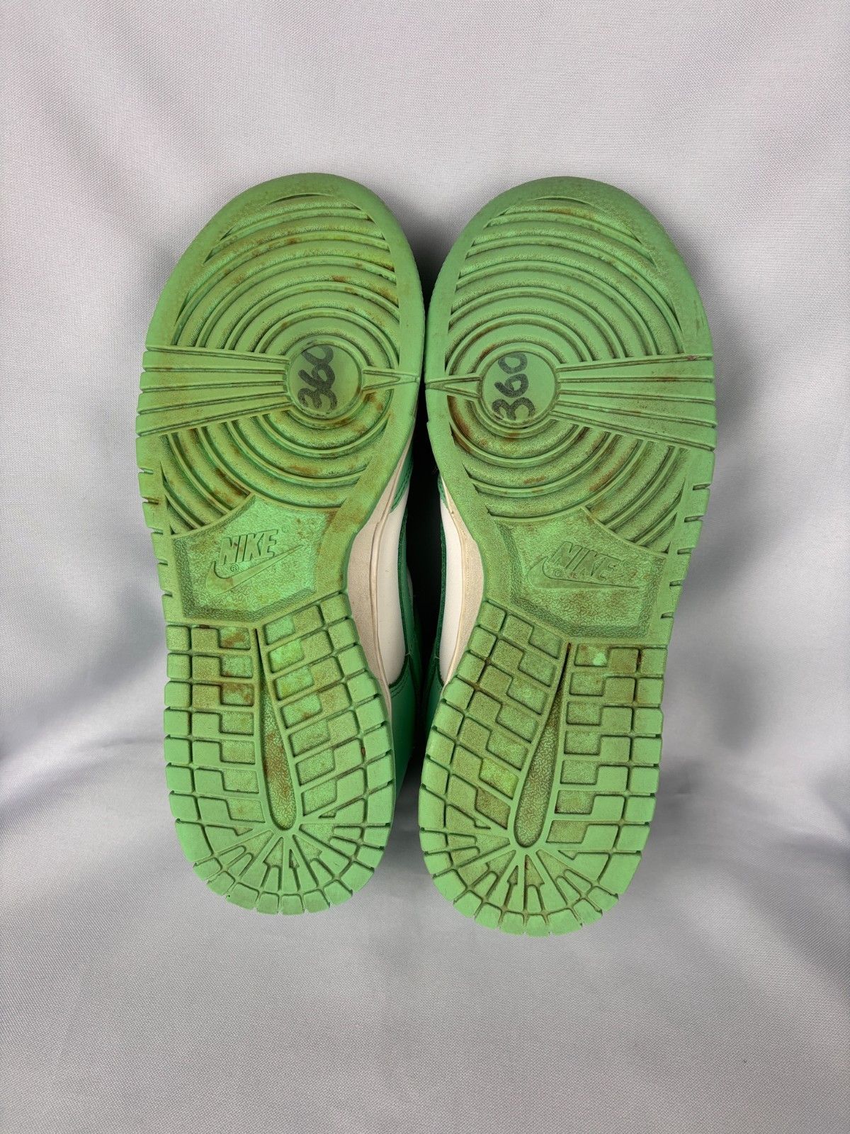 Nike Nike Dunk Low Green Glow White Low Sneakers US 8 UK 5.5 Size US 8 / IT 38 - 15 Thumbnail