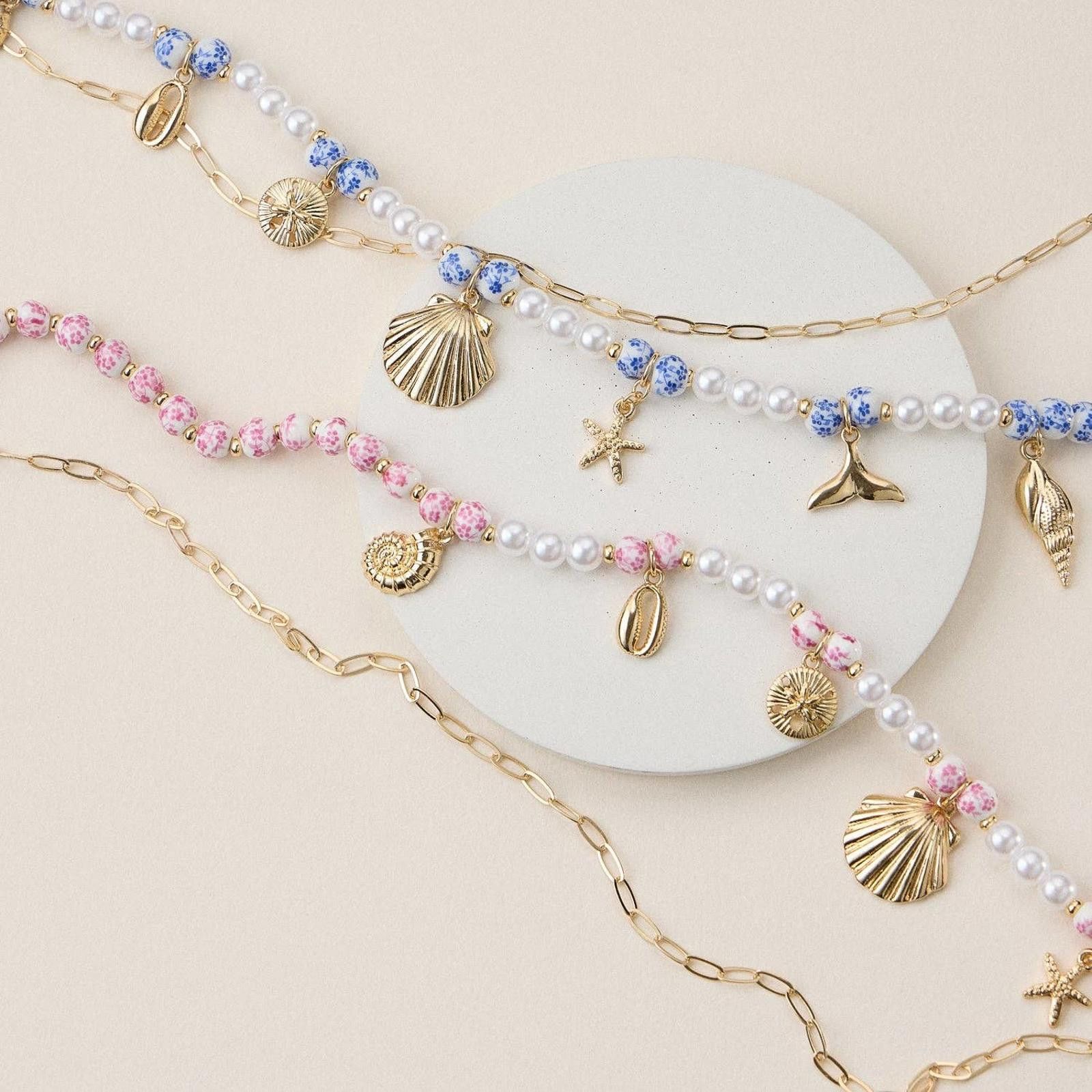 Other Seaside Charm Layered Bead Necklace Size ONE SIZE - 1 Thumbnail