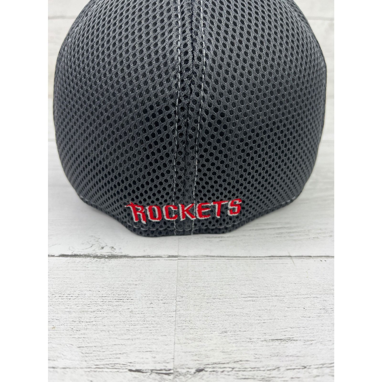New Era Houston Rockets New Era 39THIRTY Flex Hat Gray Mens M/L Size ONE SIZE - 4 Thumbnail