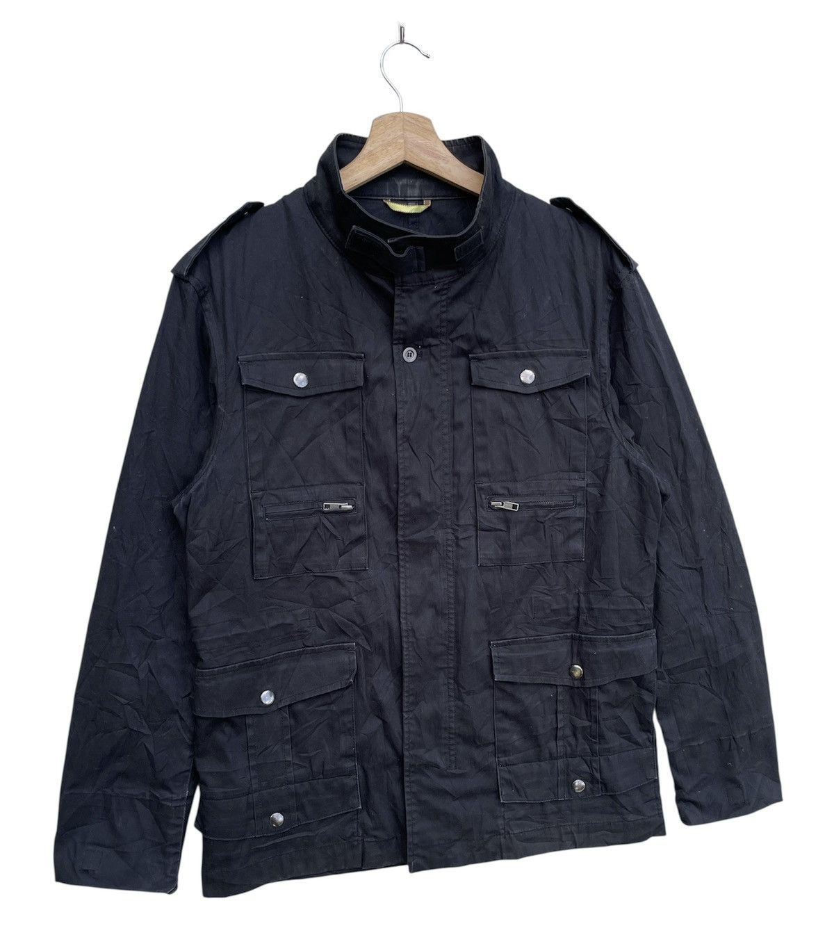 Takeo Kikuchi 🔥Accept Binding Offer🔥 Takeo Kikuchi Black Military Jacket Size US M / EU 48-50 / 2 - 3 Thumbnail