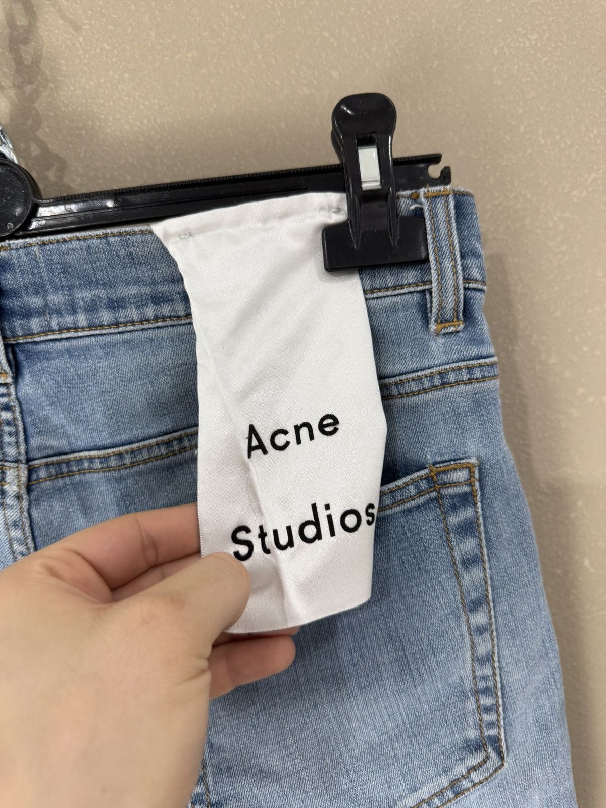 Acne Studios Acne Studios Ace LT Prince Light-wash Denim Jeans 28/32 Size US 32 / EU 48 - 4 Thumbnail