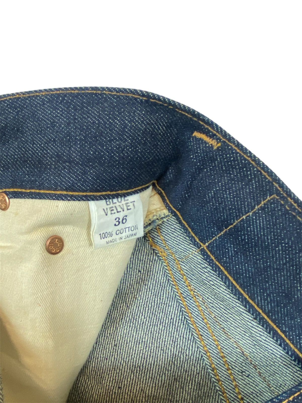 Evisu Evis Denim Skirt Size 36" / US 14 / IT 50 - 3 Thumbnail