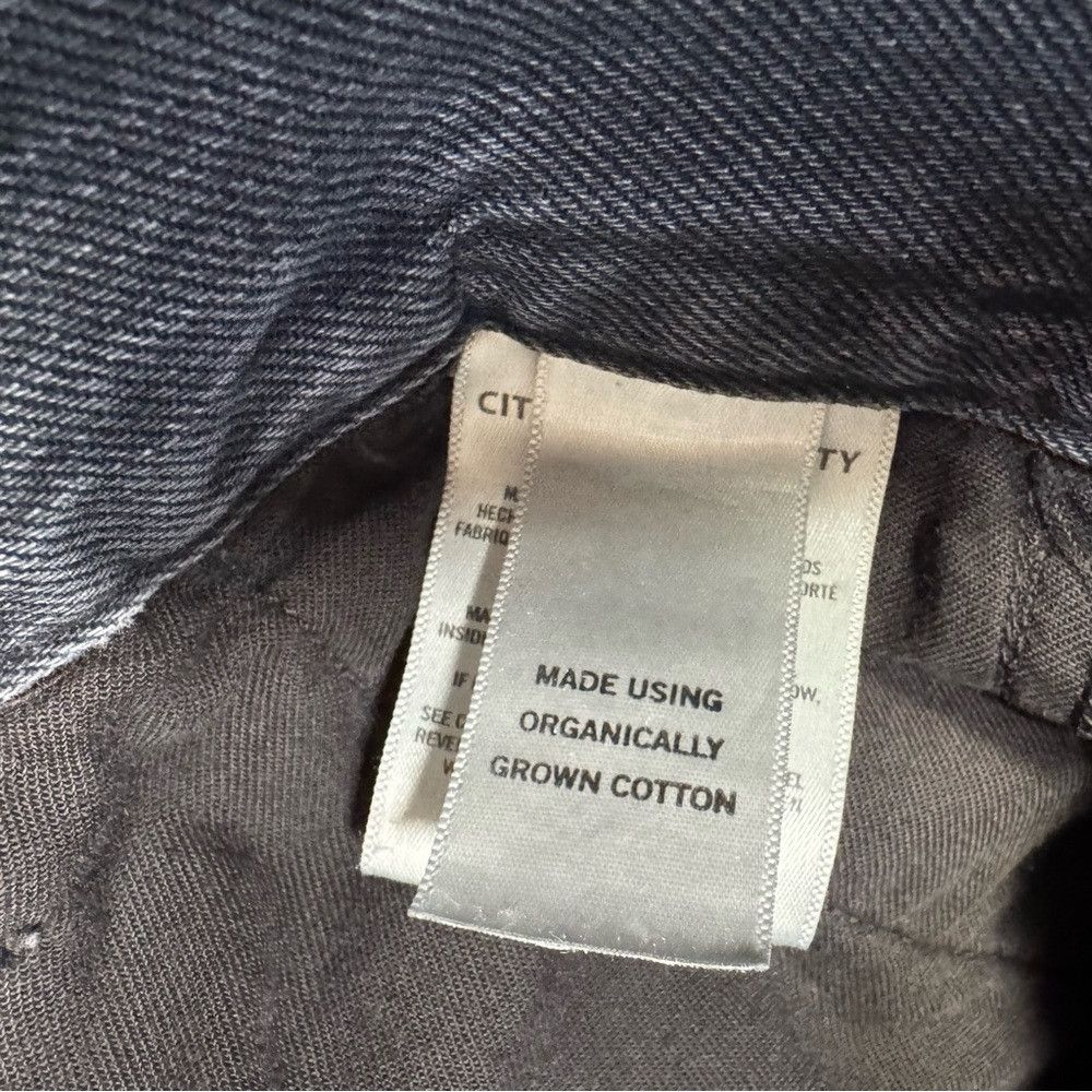 Citizens Of Humanity Citizens Of Humanity High-Rise Crop Wide Leg Black Jeans Si Size 28" / US 6 / IT 42 - 6 Thumbnail