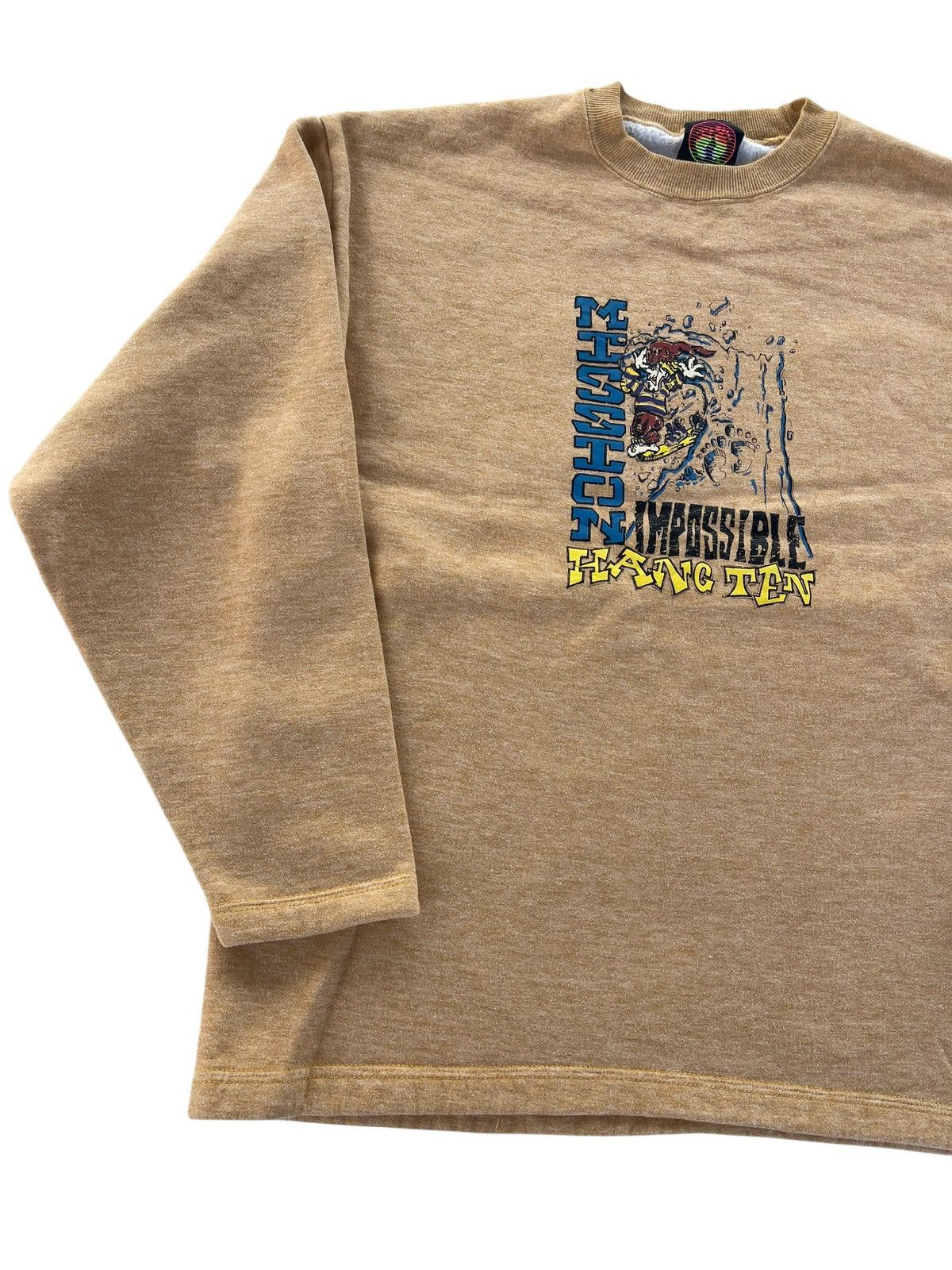 Hang Ten Vintage 90's Hang Ten Mission Impossible Graphic Sweatshirt Size US L / EU 52-54 / 3 - 3 Thumbnail