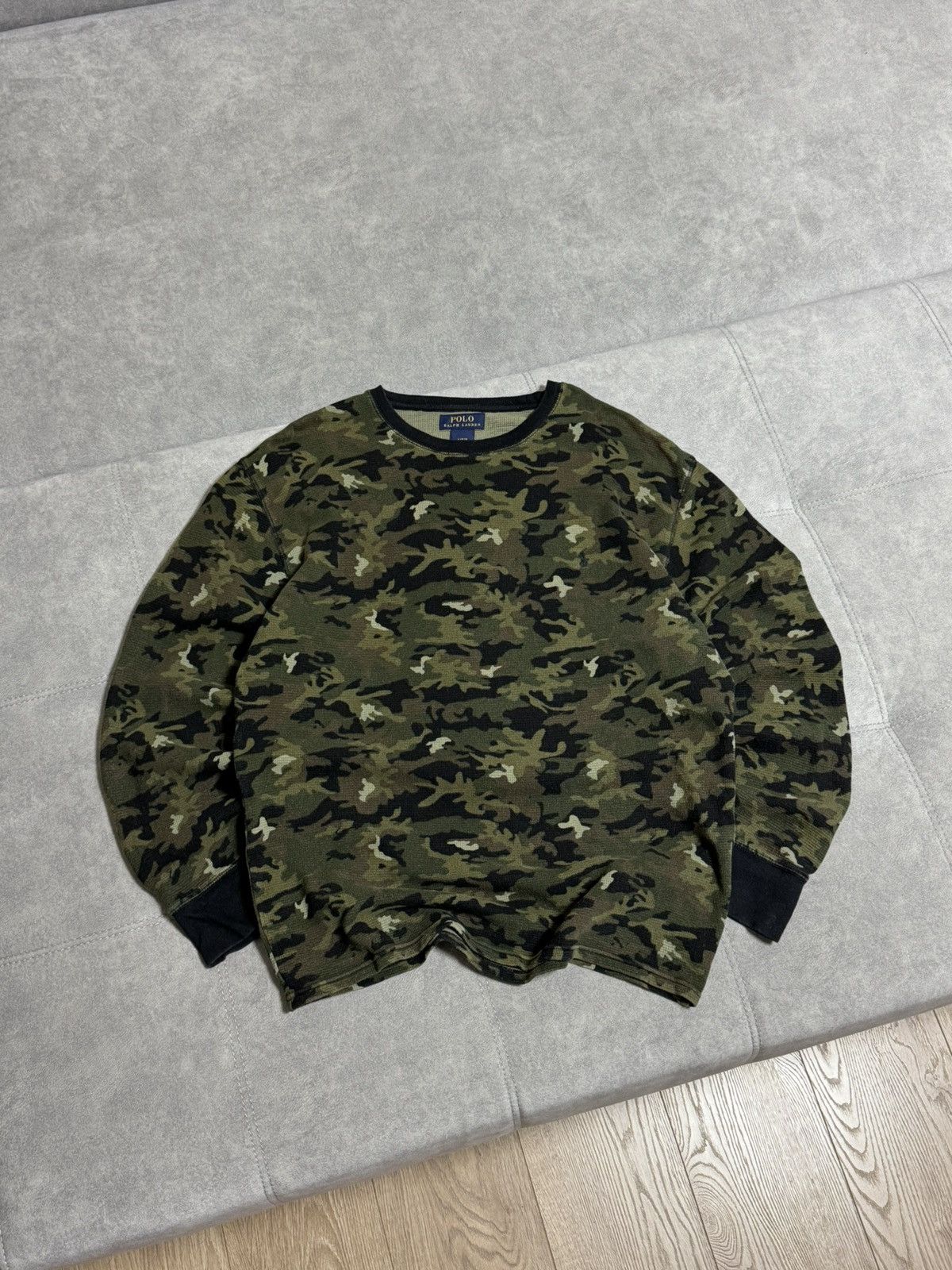 Polo Ralph Lauren Polo Ralph Lauren Camo Military Sweatshirt Size L Men’s Size US L / EU 52-54 / 3 - 4 Thumbnail