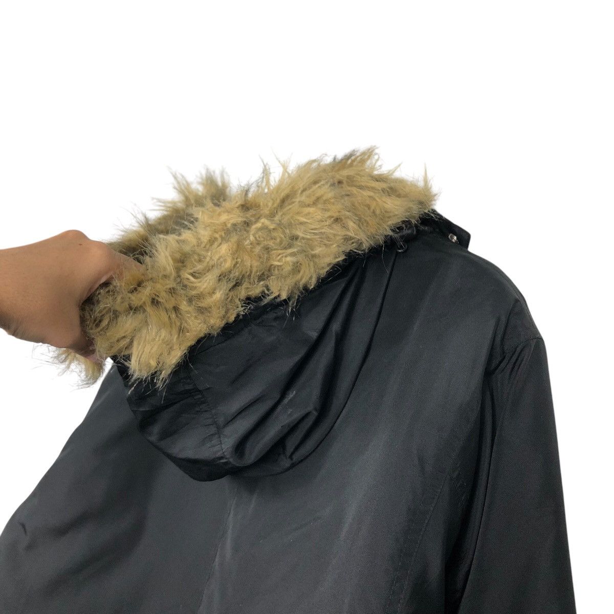Japanese Brand × Vintage 📌Vintage Biker Jacket Elf Racing Mink Fur Hoodie Size US M / EU 48-50 / 2 - 11 Thumbnail