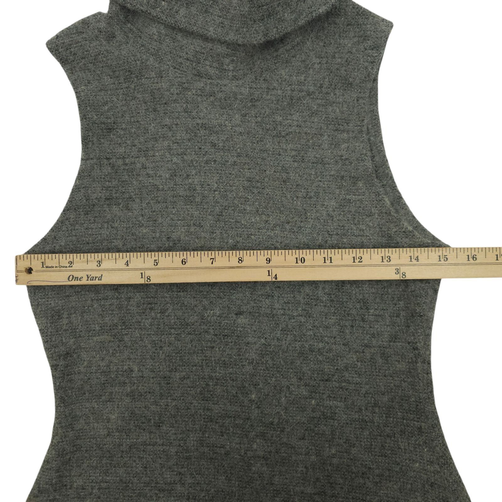 Other J.O.A. Sleeveless Turtleneck Knit Dress M Swing Mini Minimal Size M / US 6-8 / IT 42-44 - 3 Thumbnail