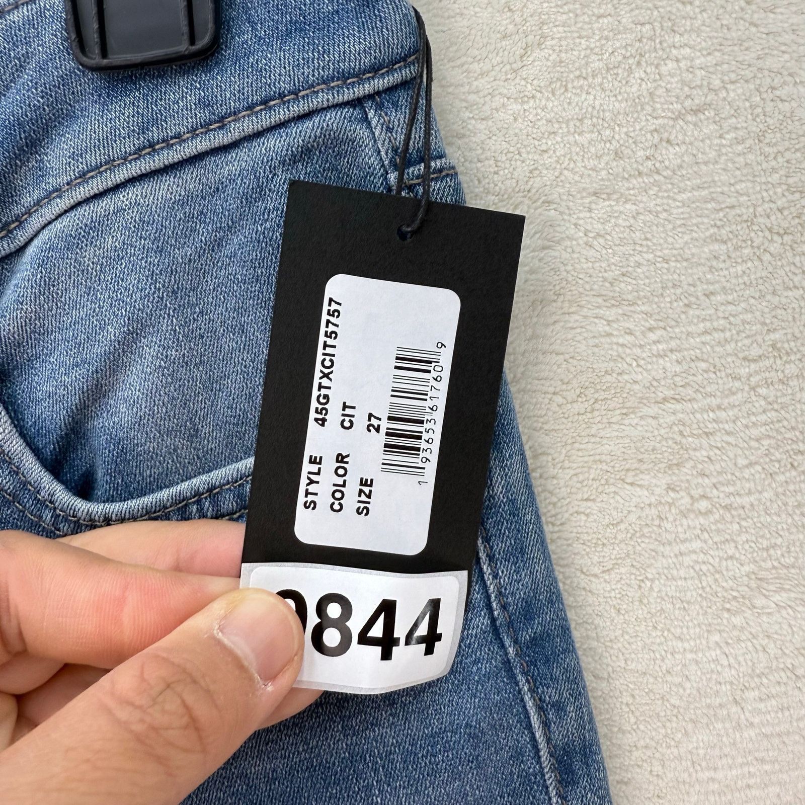Joe's JOE'S WOMEN'S 27 CALLISTO HIGH RISE CURVY SKINNY ANKLE JEANS Size 27" / US 4 / IT 40 - 3 Thumbnail