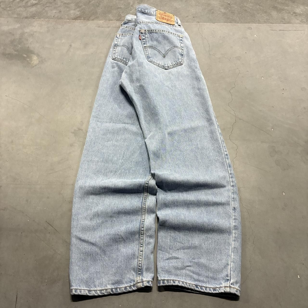 Levi's Crazy Vintage Y2K/2000s Baggy Levis 550 Skater Style Denim Jeans! Size US 34 / EU 50 - 6 Thumbnail