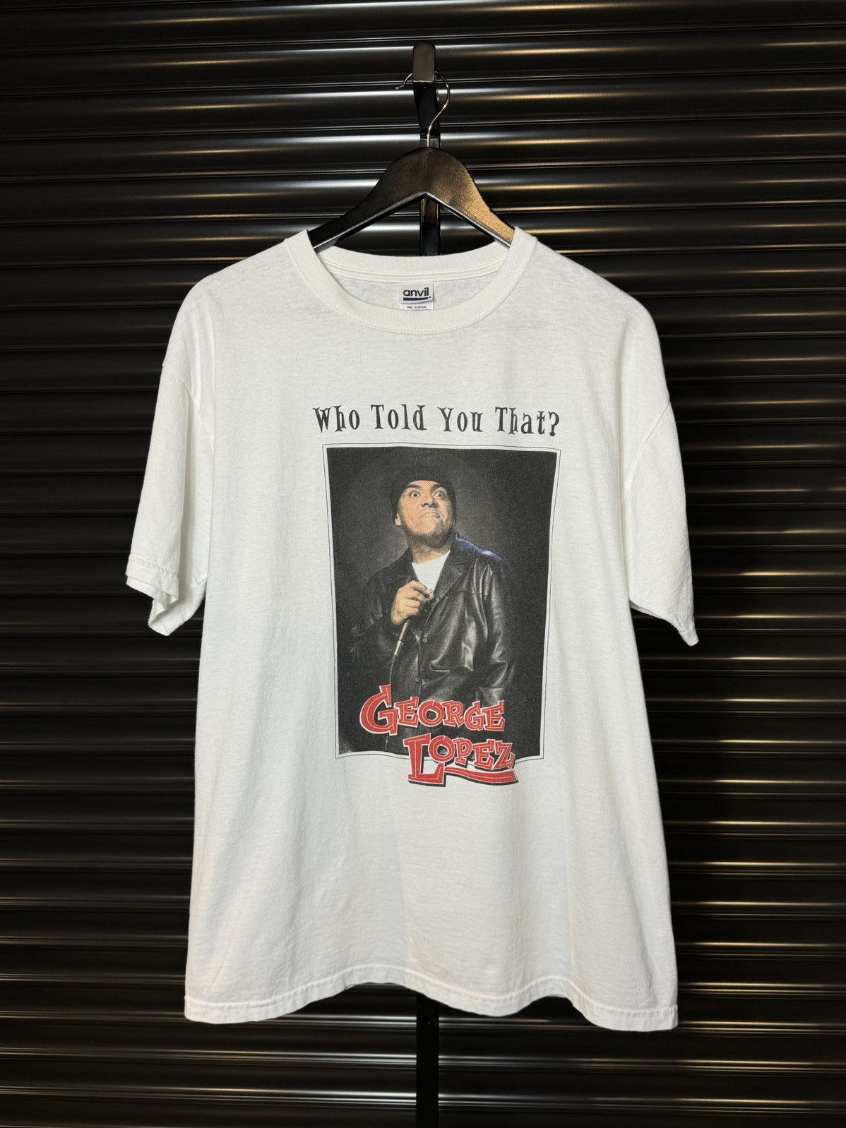 Vintage Vintage George Lopez Comedy Show Tee - Large Size US L / EU 52-54 / 3 - 1 Thumbnail