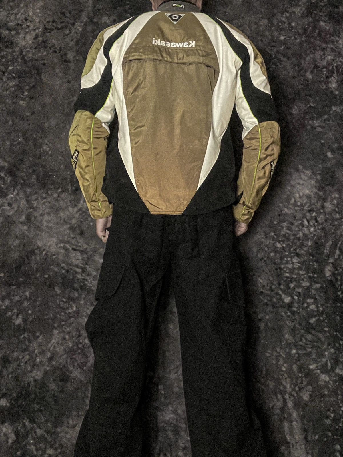 Goldwin × Japanese Brand Vintage Kawasaki by Goldwin Japan Protect Motorcycles Jacket Size US L / EU 52-54 / 3 - 3 Thumbnail