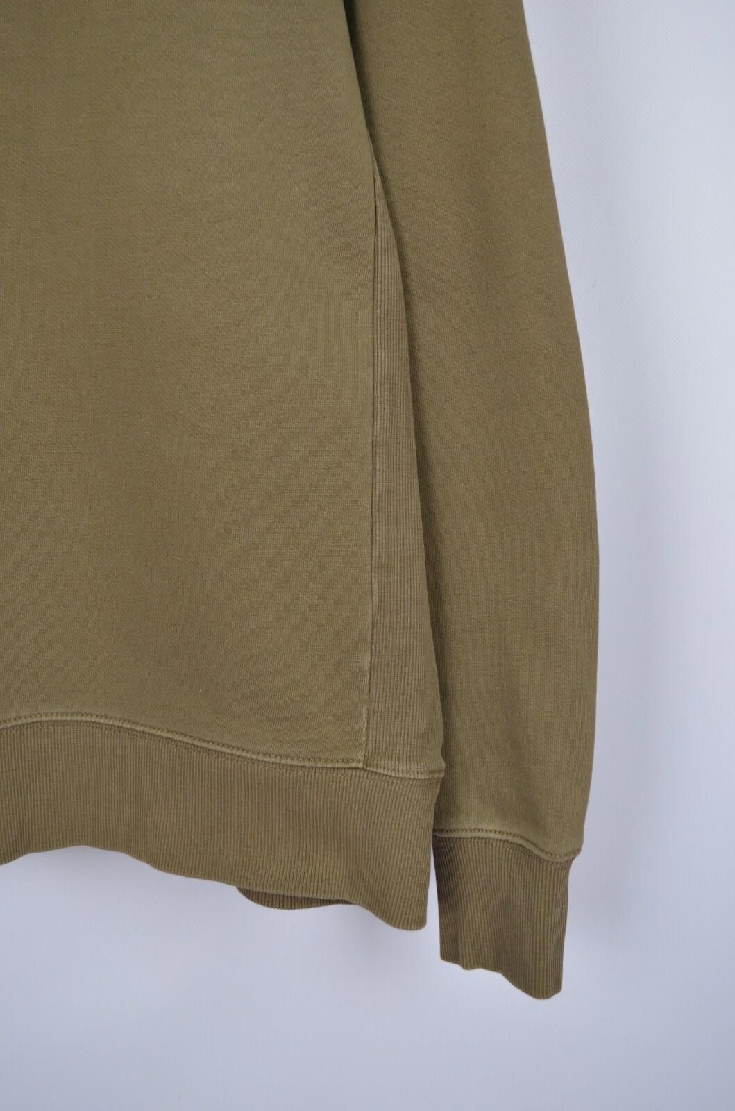 C.P. Company C.P. Company Logo Mens Khaki Crew Neck Sweatshirt Size L Size US L / EU 52-54 / 3 - 6 Thumbnail