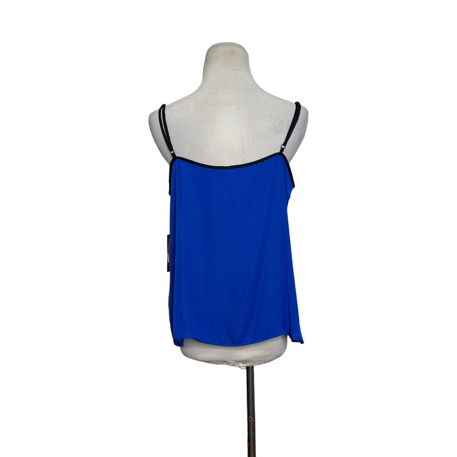 Vince Camuto Vince Camuto blue w black trim camisole size medium Size M / US 6-8 / IT 42-44 - 2 Thumbnail