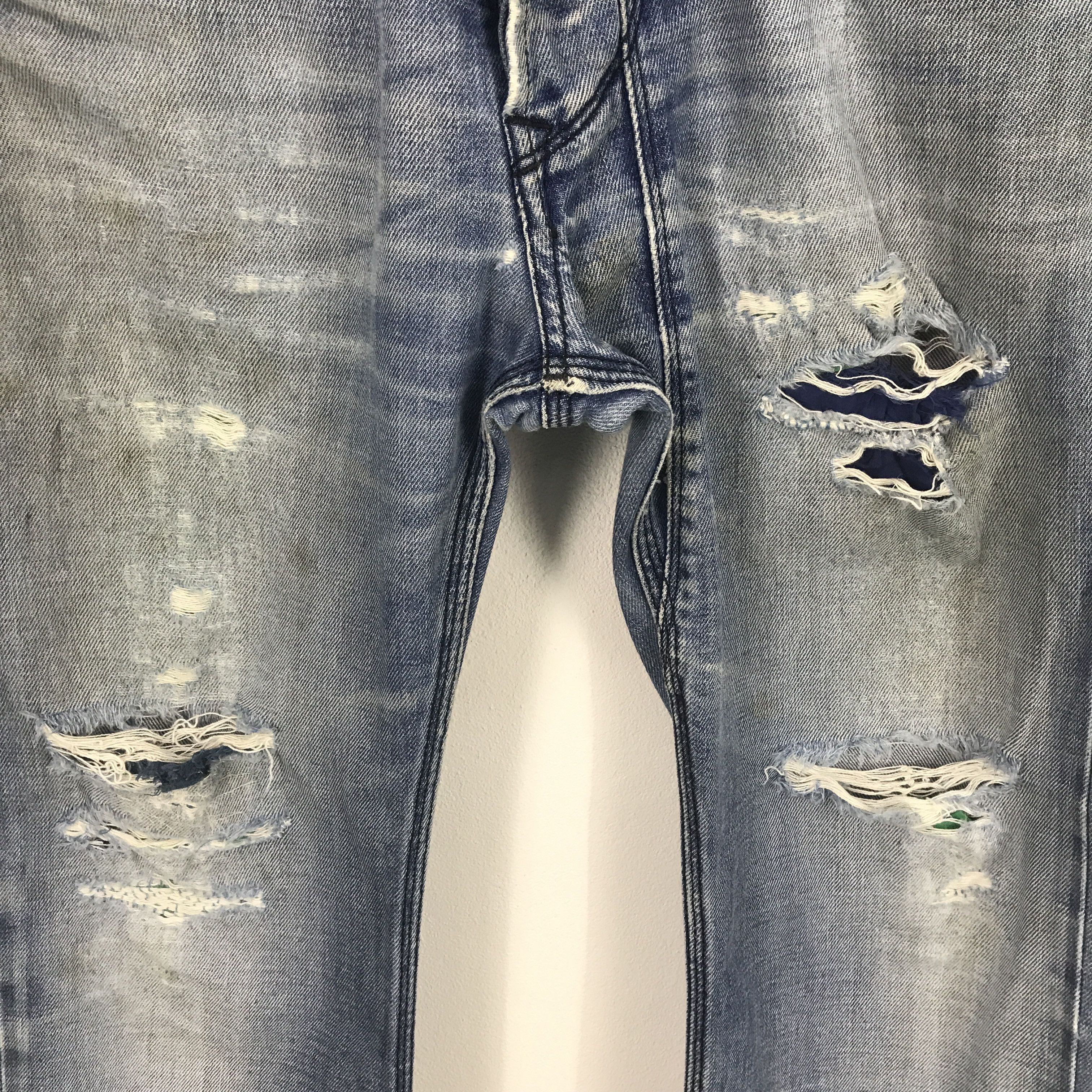 Diesel Rare diesel industry distressed jeans Size US 32 / EU 48 - 7 Thumbnail