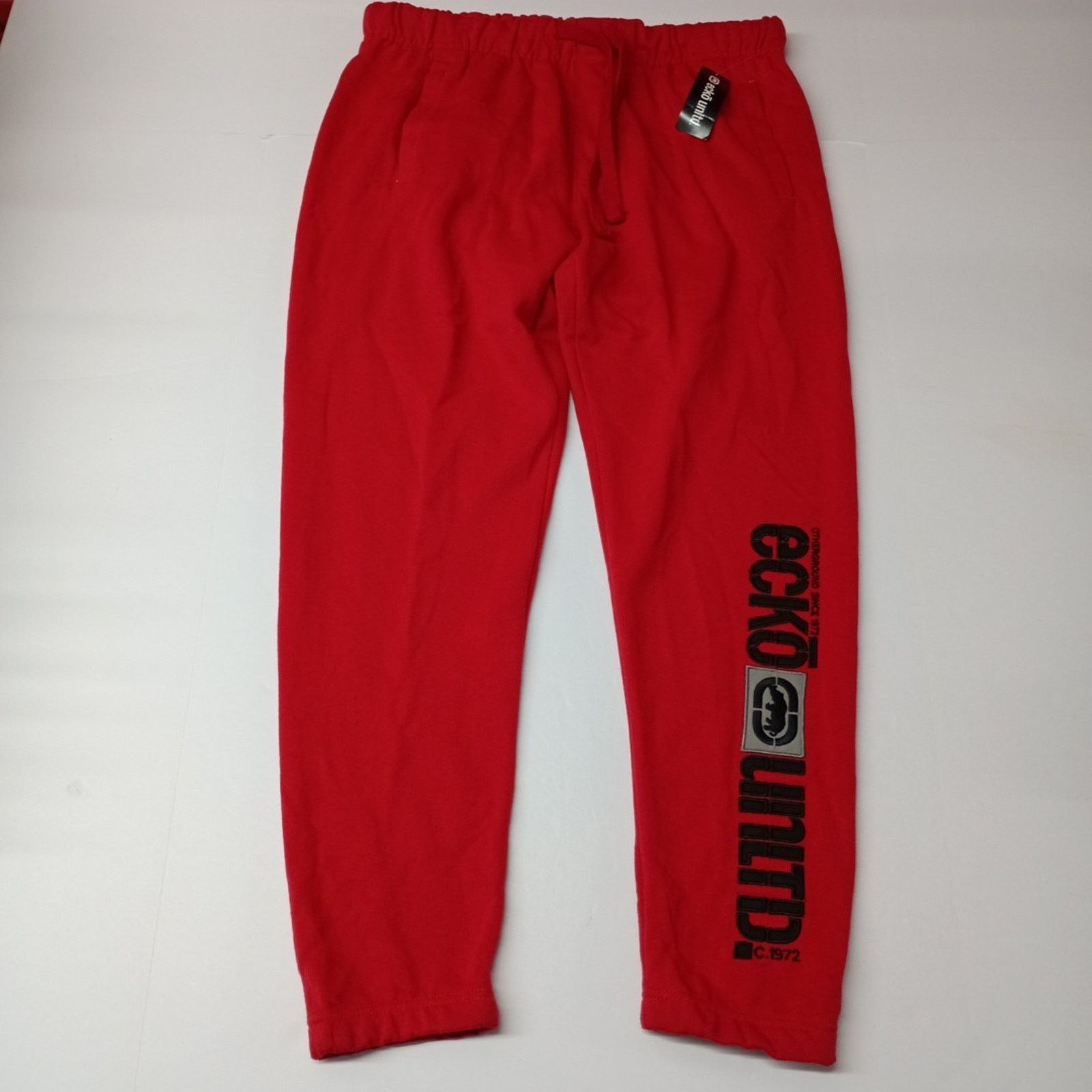 Ecko Unltd. Ecko Unltd Jogger Sweatpants Mens Size L Large Red Black NWT Size US 34 / EU 50 - 1 Thumbnail