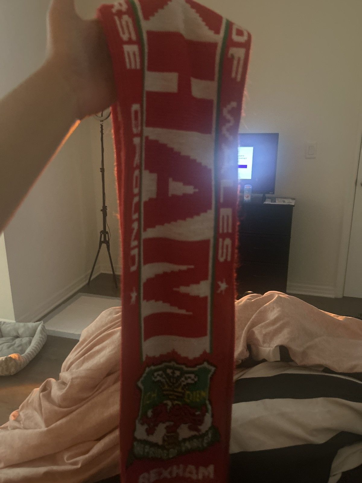 Chelsea Soccer Wrexham A.F.C Scarf Size ONE SIZE - 1 Thumbnail