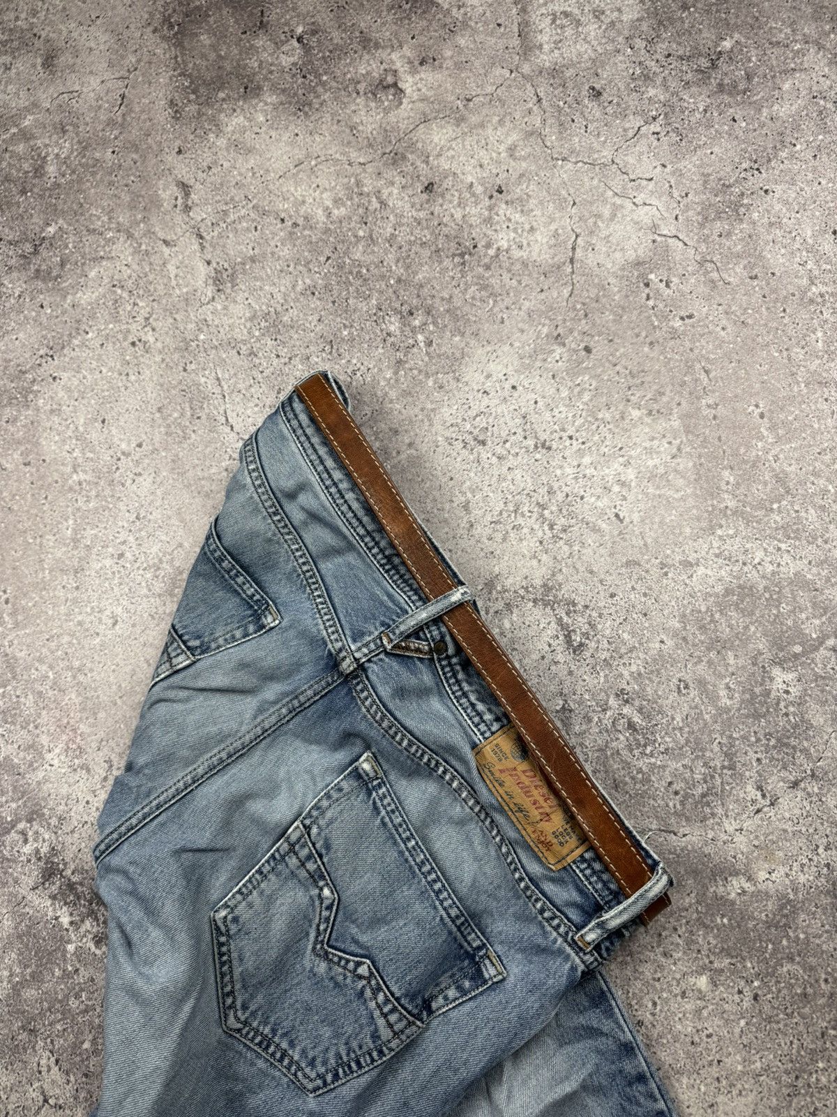 Japanese Brand 00’S NUMBER NINE STYLE JAPAN COWBOY Y2K NAVY BELT ARCHIVE Size ONE SIZE - 4 Thumbnail