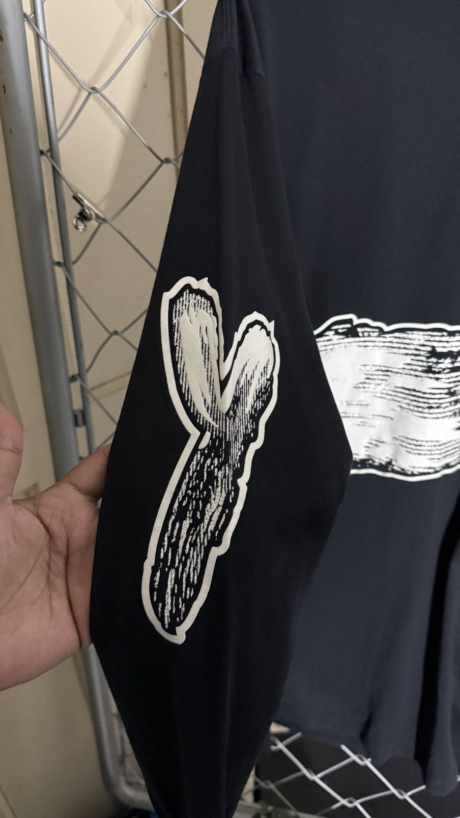 Yohji Yamamoto Y-3 YOHJI YAMAMOTO PUFF GRAPHIC PRINT LOGO LONG SLEEVE Size US S / EU 44-46 / 1 - 5 Thumbnail