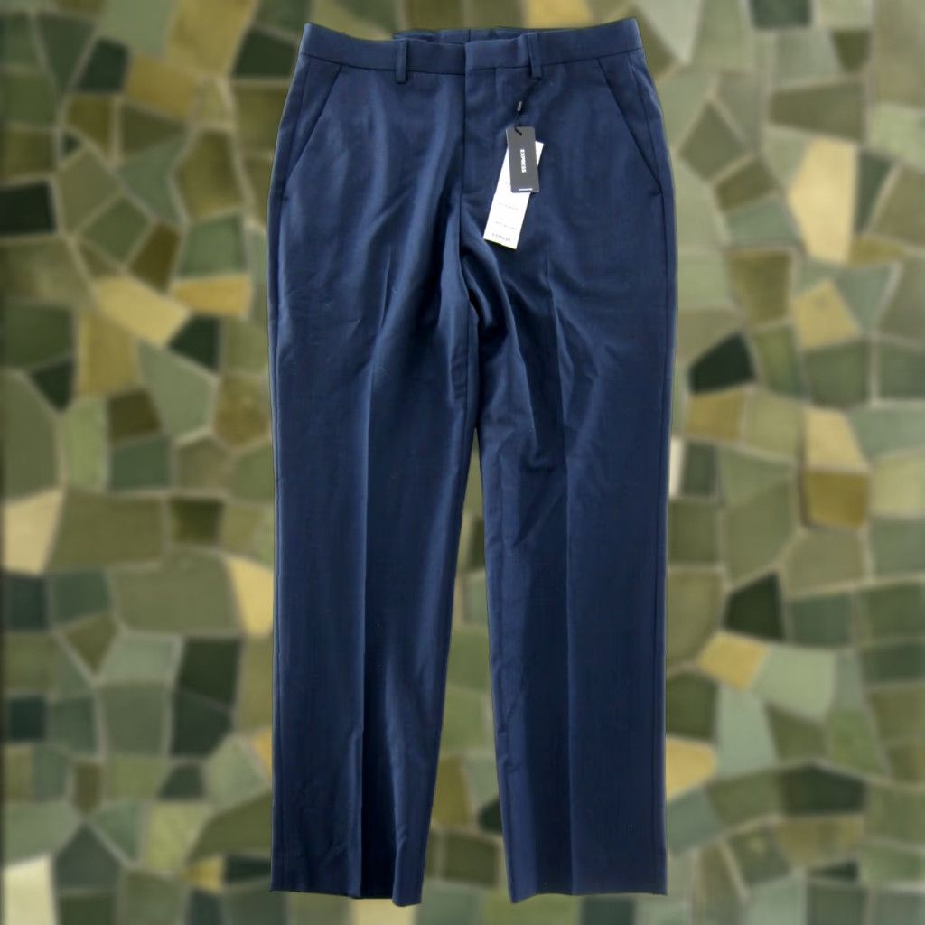 Express EXPRESS Navy Blue Pocket Stretch No Wrinkle Comfort Slim Work Pant 29X30 Size 29" - 1 Thumbnail
