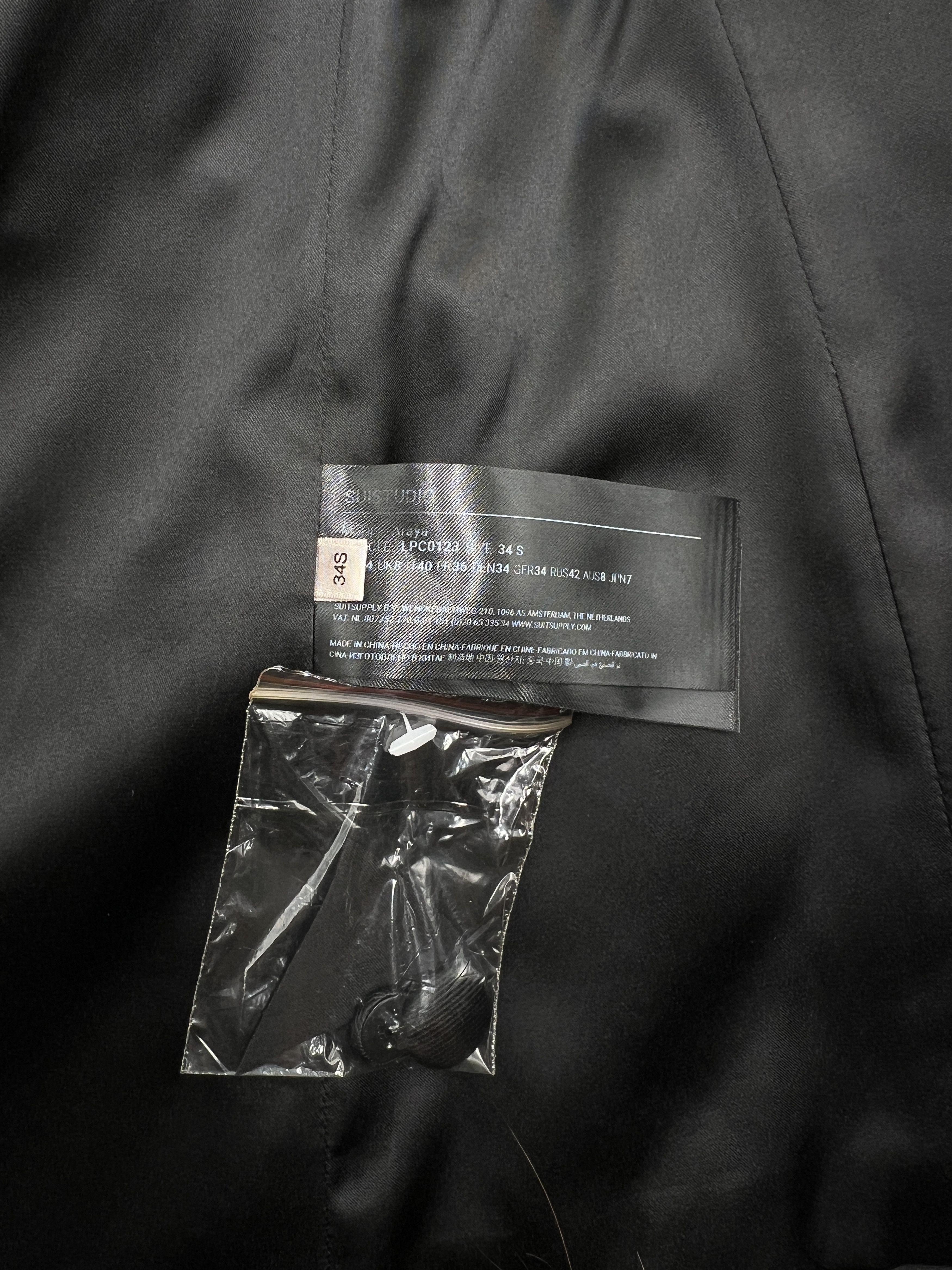Other SUITSUPPLY Araya Wool Blazer Size XS (EU:34S; UK:8; US:6) Size XS / US 0-2 / IT 36-38 - 8 Thumbnail