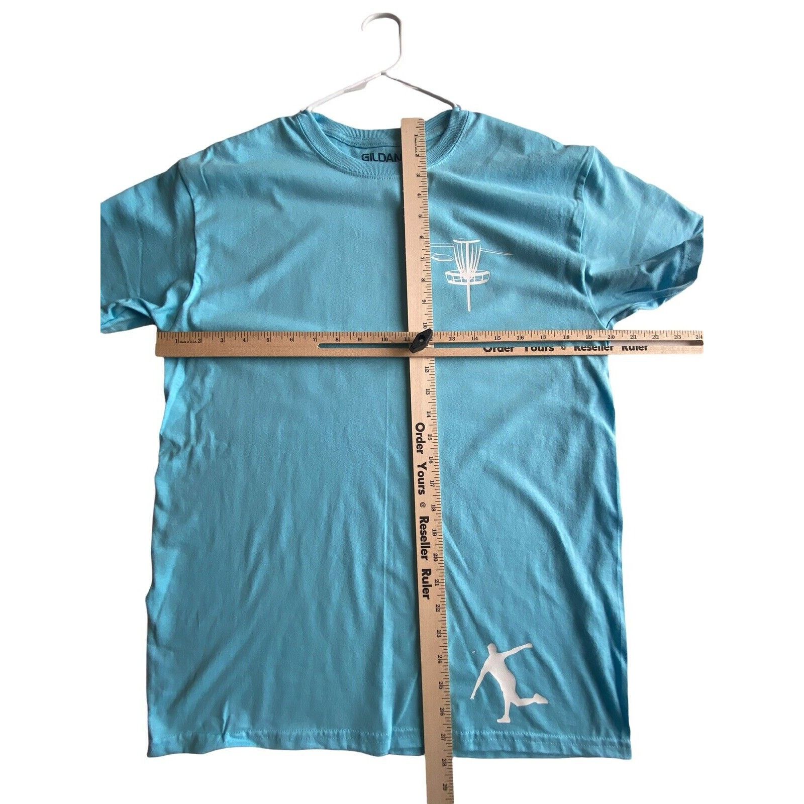 Gildan Disc Golf Shirt TREE BASKET CASE Double Sided M T-Shirt Size US M / EU 48-50 / 2 - 6 Thumbnail