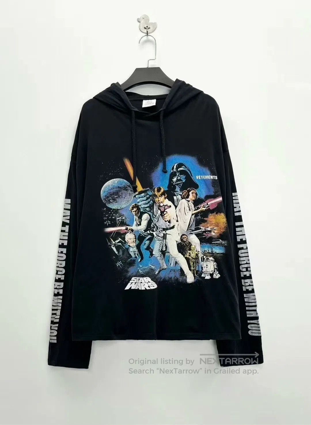 Vetements Vetements Star Wars Graphic Hoodie Sweatshirt. | Grailed