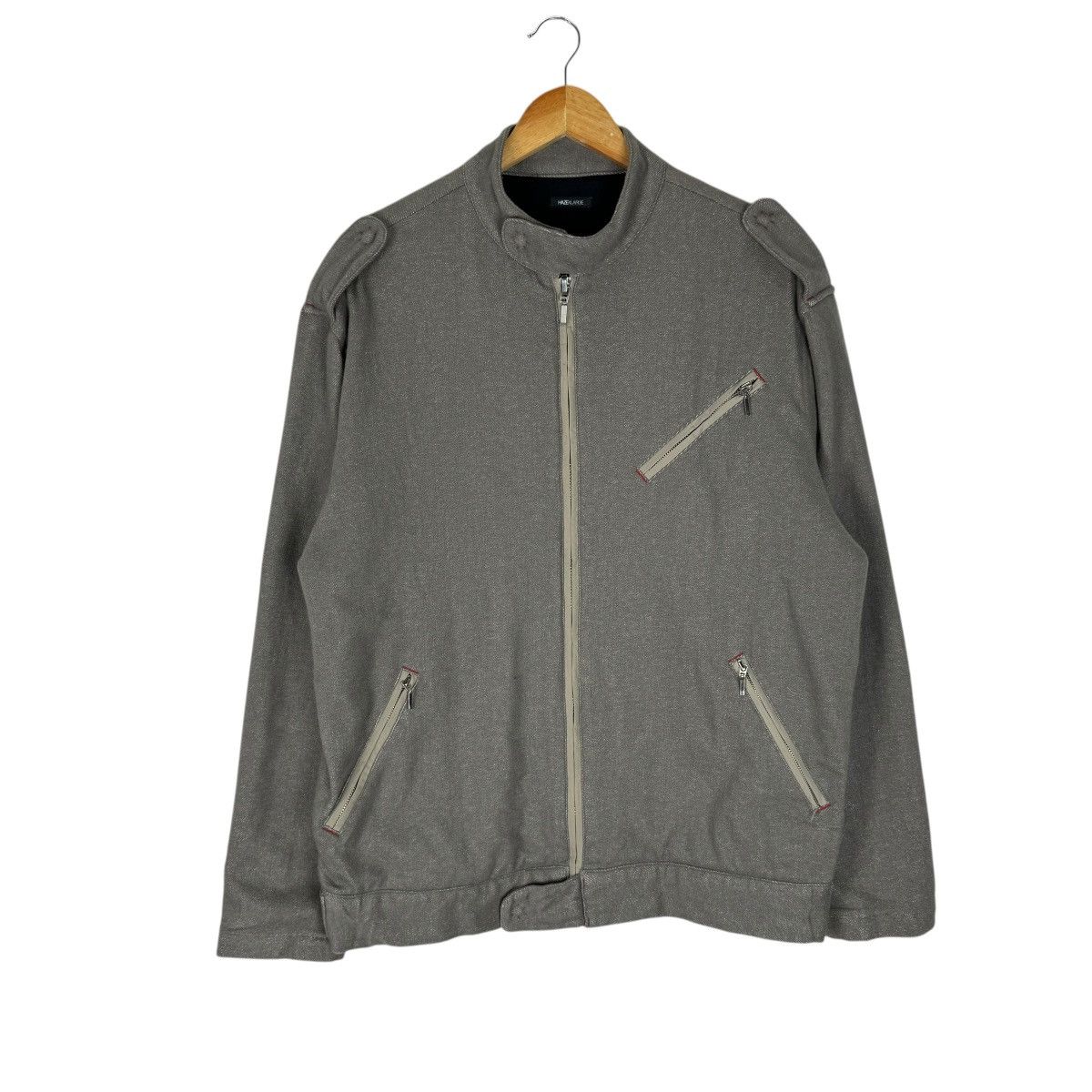 Haze × Japanese Brand 🌟HAZE BIKERS ZIPPER JACKET Size US XL / EU 56 / 4 - 2 Thumbnail