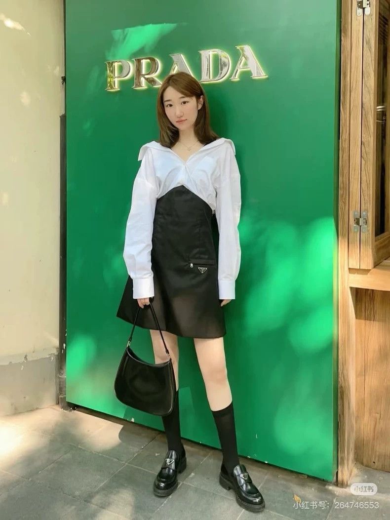 Prada Prada Nylon dress Size XS / US 0-2 / IT 36-38 - 9 Thumbnail