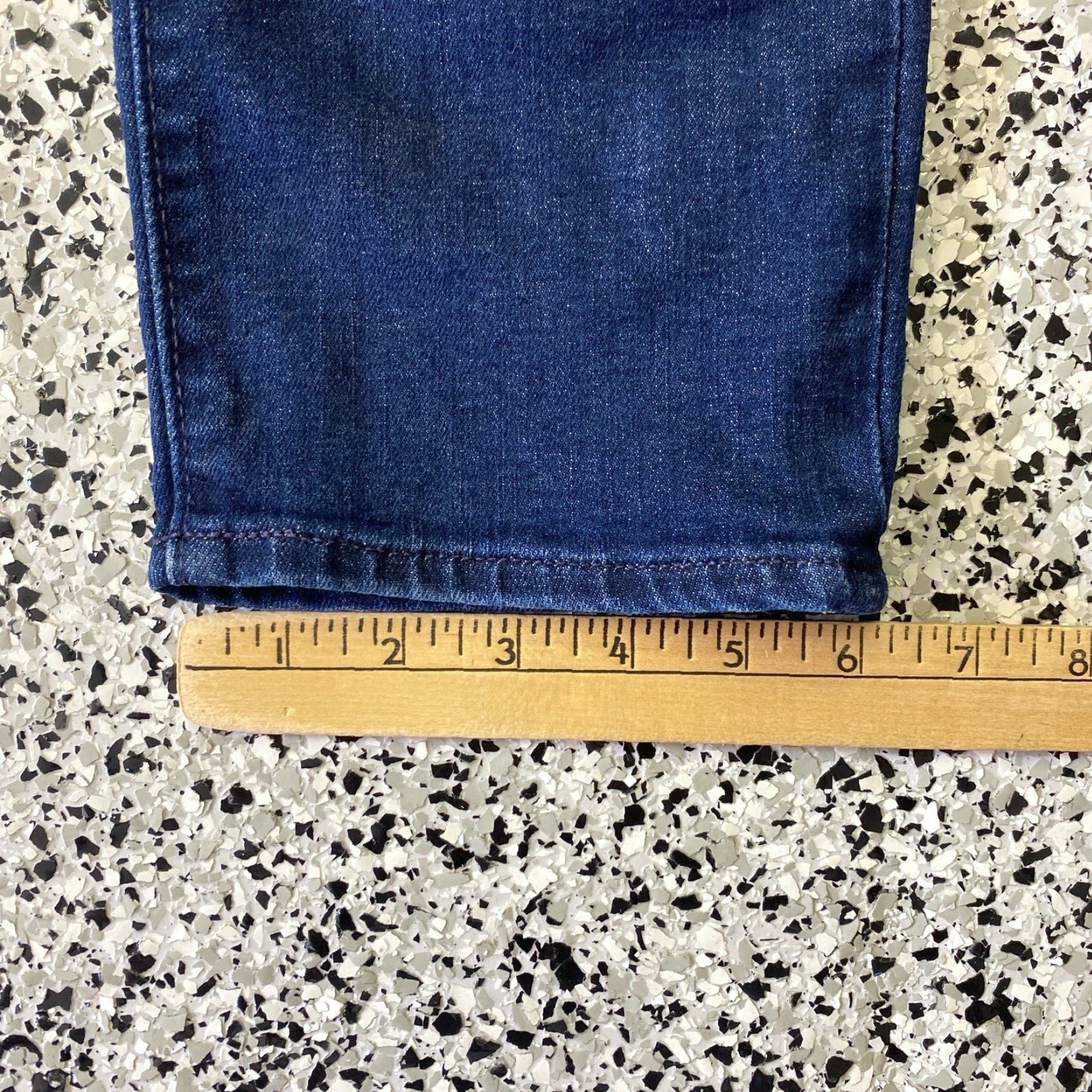 Madewell Madewell Athletic Slim Jeans Mens 31x30 Blue Medium Wash Straight Denim Pants Jeans 5-Pocket Design Copper Logo Pockets Regular Rise Mid Size US 31 - 2 Thumbnail