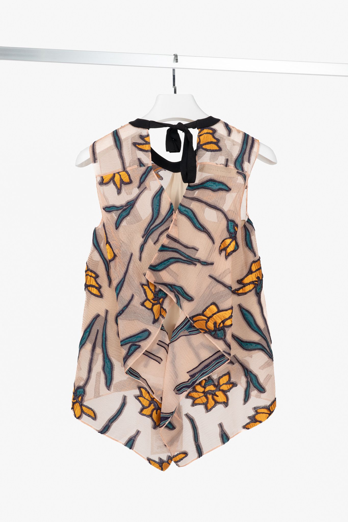 Roland Mouret Roland Mouret PS/18 Thomas Iris Fils Coupe Top Size M / US 6-8 / IT 42-44 - 2 Thumbnail
