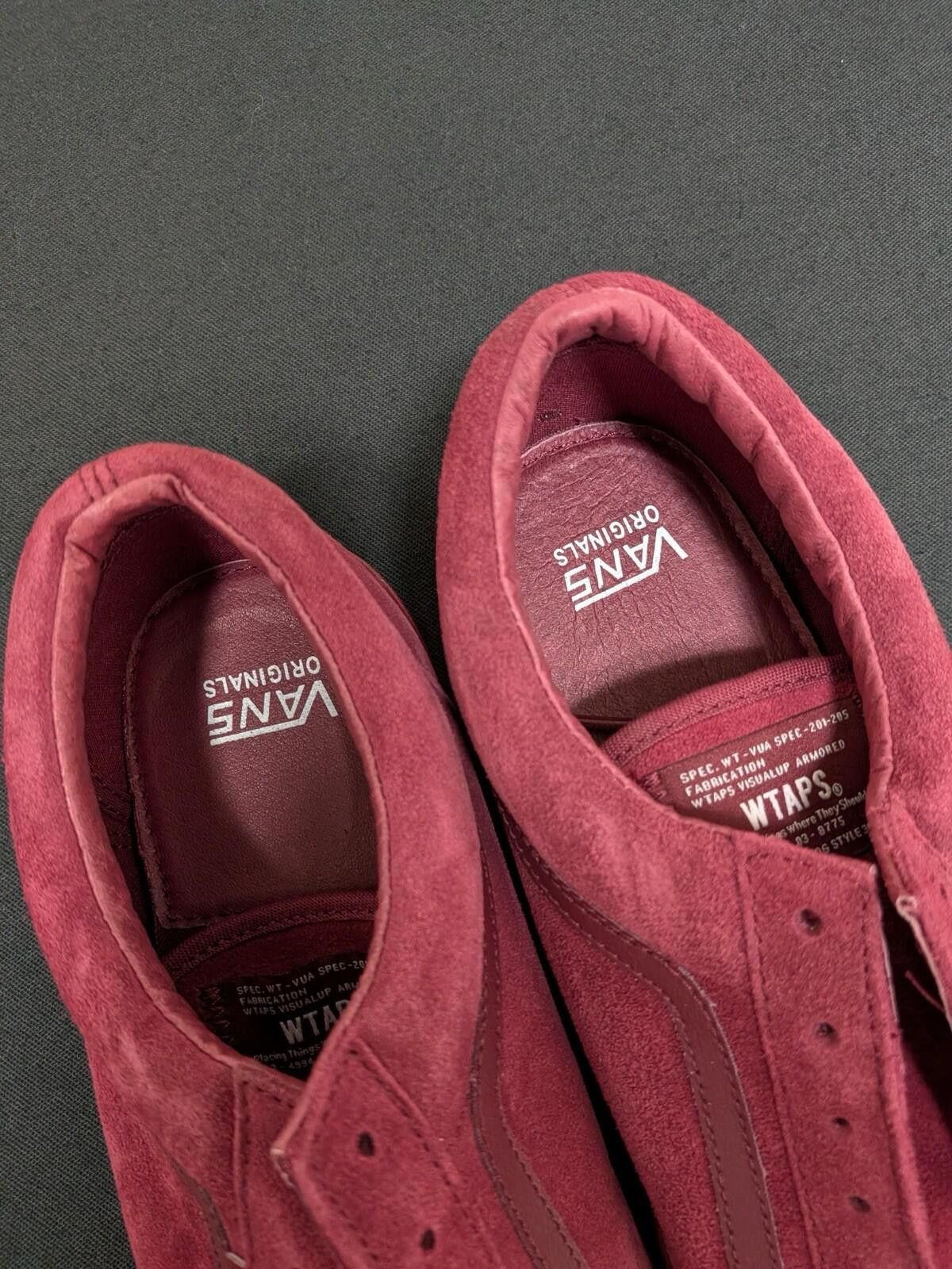 Vans Vans WTAPS OG Style 36 LX Burgundy VN000SF5H1X US11 Size US 11 / EU 44 - 4 Thumbnail