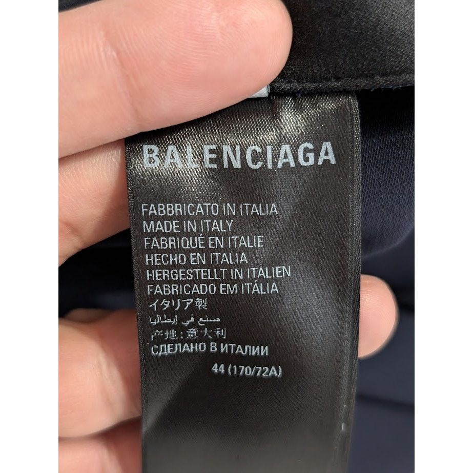 Balenciaga o1rshd1 Pant in Navy 44 Size US 28 / EU 44 - 17 Thumbnail