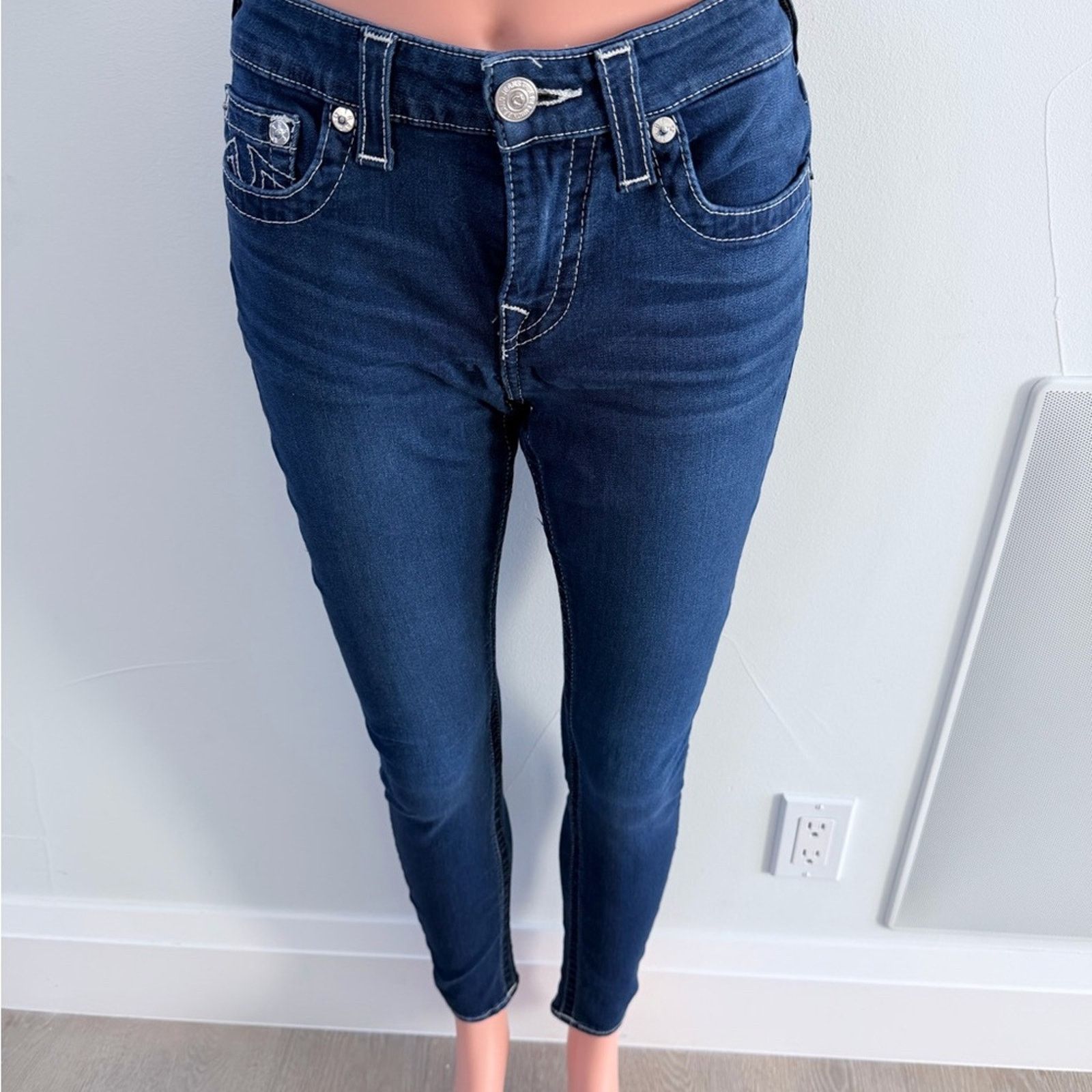 True Religion True Religion Halle Super T Skinny Fit Stretch Jeans.Size 26 Size 26" / US 2 / IT 38 - 6 Thumbnail