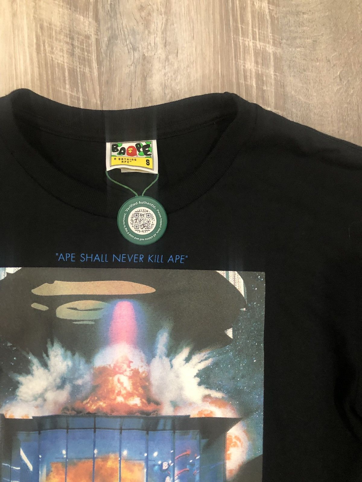 Bape BAPE Invasion L/S Tee - Black - Small Size US S / EU 44-46 / 1 - 6 Thumbnail