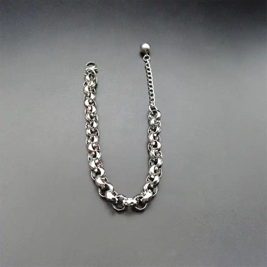 Jewelry × Vintage Titanium Steel Round Bracelet Size ONE SIZE - 3 Thumbnail