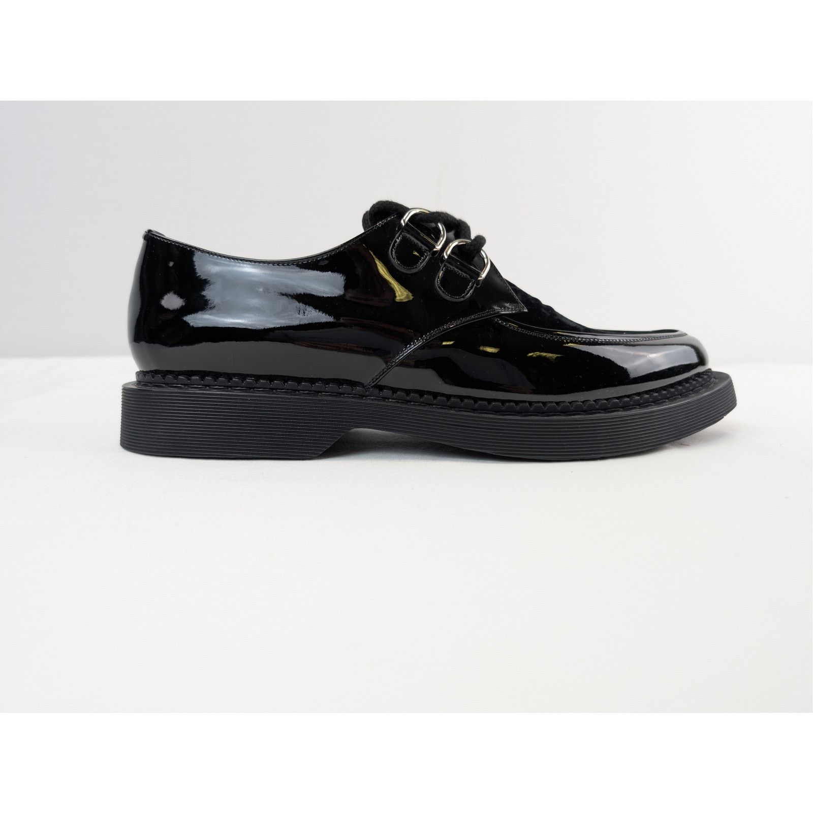 Saint Laurent Paris o1rshd1 Teddy SH Derby Shoe Boots in Black Size US 10 / EU 43 - 4 Thumbnail