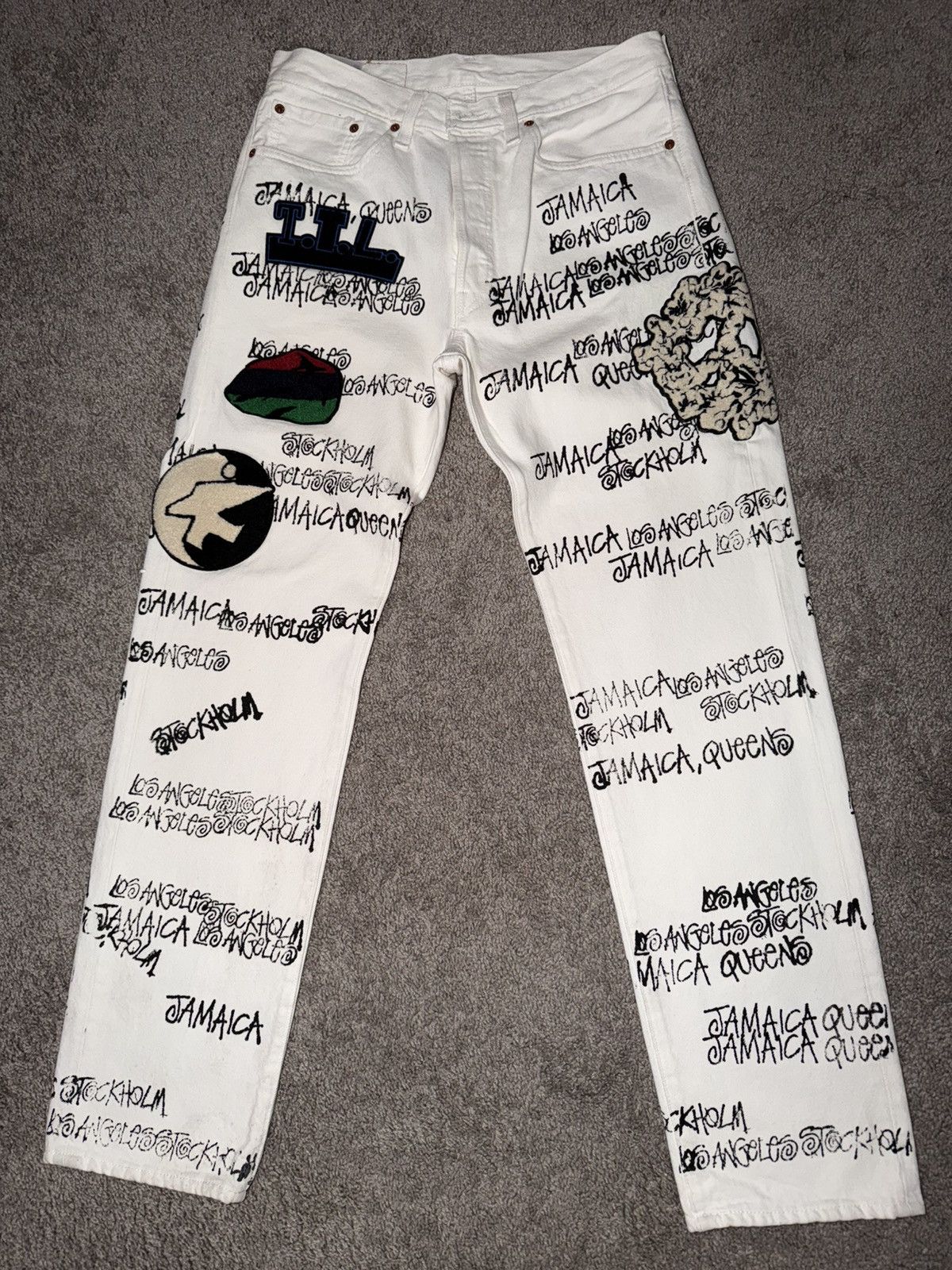 DENIM TEARS Denim Tears Size US 33 - 1 Thumbnail