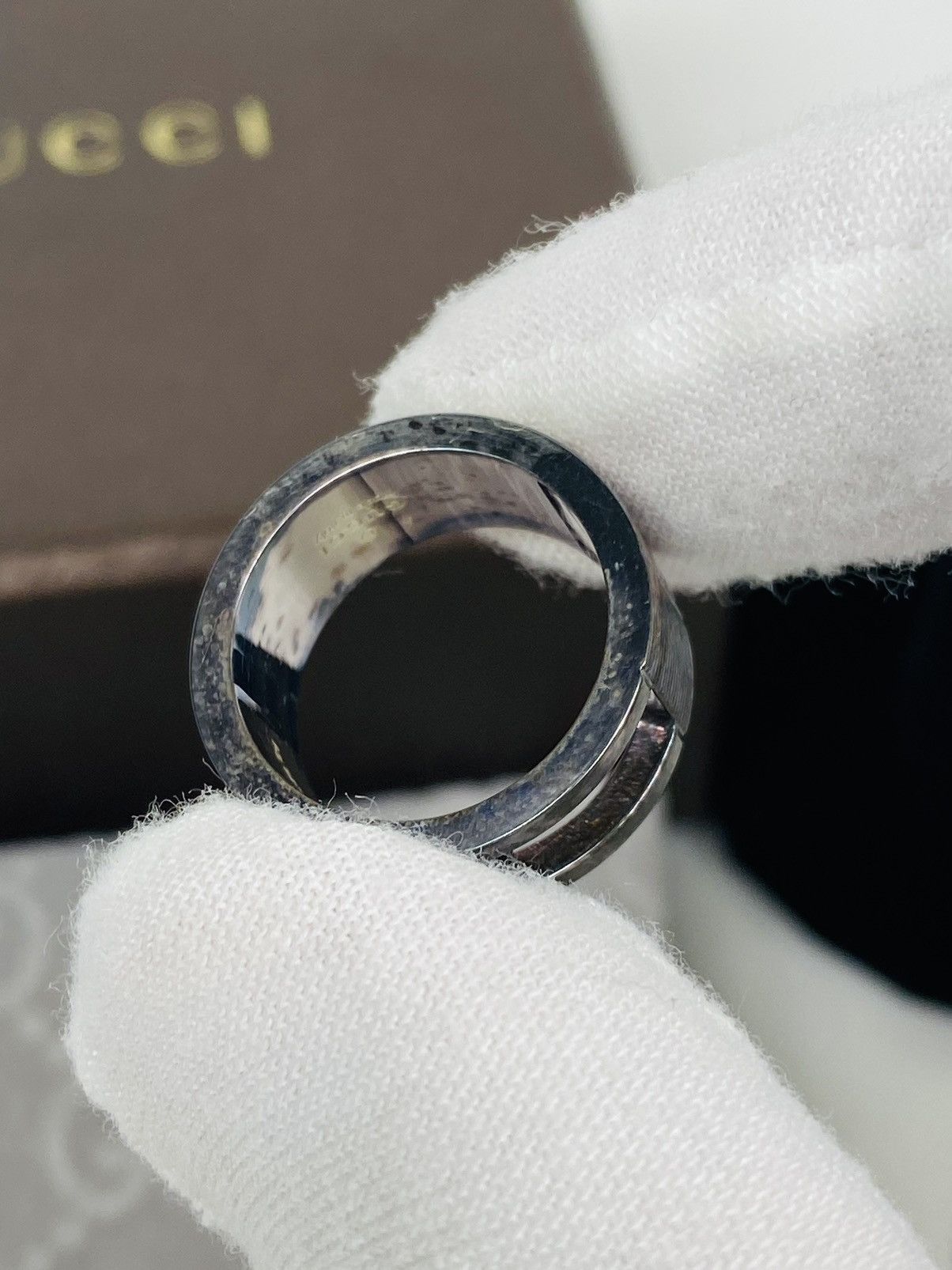 Gucci Gucci .925 Silver G Ring Size IT 10 Size ONE SIZE - 7 Thumbnail