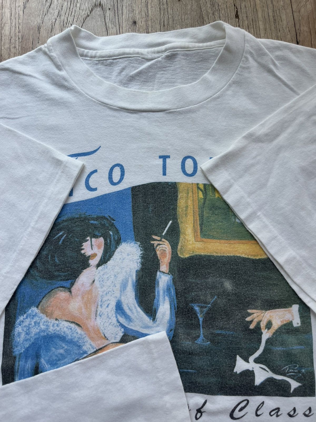 Bon Jovi × Vintage Vintage A Matter Of Class Art By Tico Torres 90’s Tshirt Size US XL / EU 56 / 4 - 6 Thumbnail